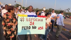 Miembros a la salud en Cartagena piden "reforma si, pero no así".