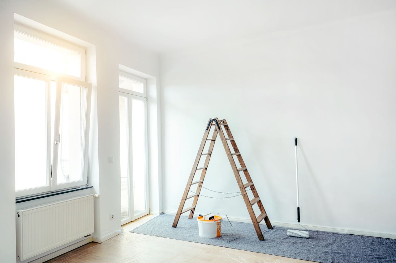 Pintar la vivienda es uno de los principales temas que se aborda después de que se termina el contrato.