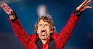 76 años de edad, ocho hijos, 30 álbumes de estudio con The Rolling Stones... esos son algunos de los números en la vida de Mick Jagger.