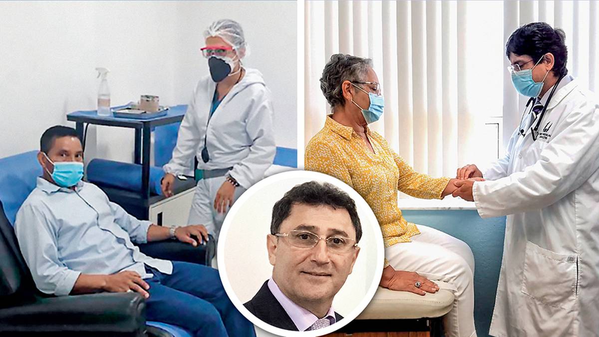 Desarrolla la investigación con Cimedical, el centro de investigaciones del doctor Juan José Jaller, en Barranquilla, que también adelanta el estudio de la vacuna de Johnson & Johnson en Colombia. Actualmente, esperan aprobación del Invima.