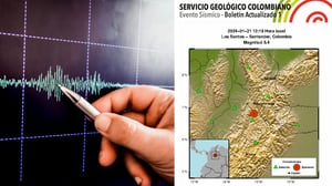 En horas del medio día del domingo 21 de enero estuvieron marcadas por un significativo sismo de magnitud 5.4 en Colombia.