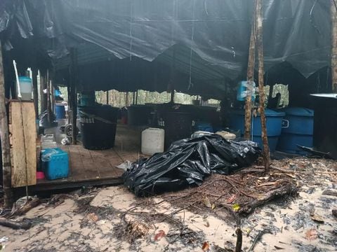 Destruyen laboratorio de coca avalado en 8.000 millones de pesos en Caquetá