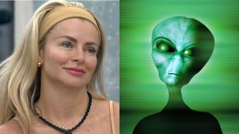 Sandra Muñoz revela en SEMANA cómo era el extraterrestre que vio en ‘La casa de los famosos’ y cuál fue el mensaje que le envió