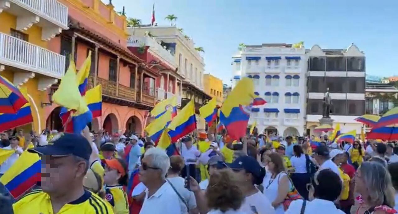 Marcha en Cartagena