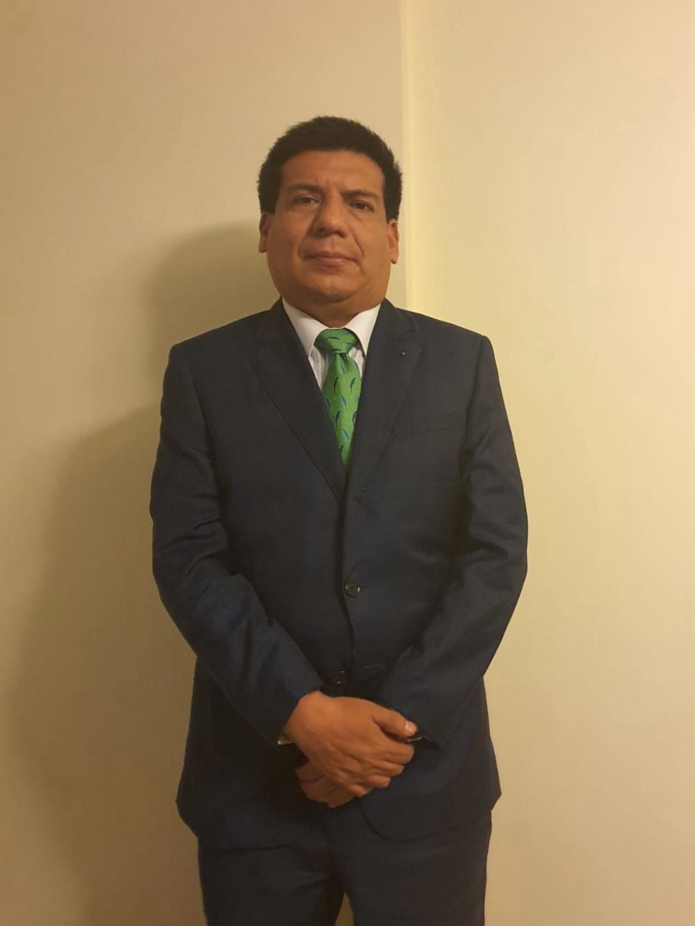 El reconocido abogado Víctor Eduardo Muñoz, abogado penalista y especialista en delitos financieros. Hoy es el apoderado de Omar Hernández.