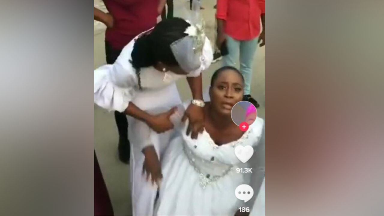 Video: en pleno altar, hombre dejó a su prometida tras enterarse de que  ella ya tenía 4 hijos