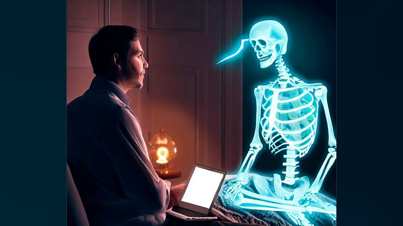 Una inteligencia artificial les permite a las personas tener una última conversación con alguien que falleció.