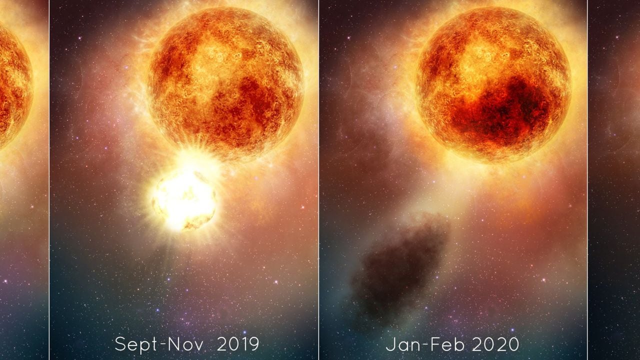 Betelgeuse, la estrella que podría convertirse en una supernova