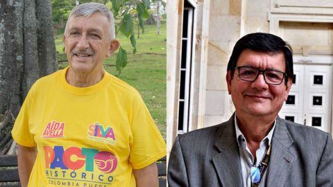 El actual diputado del Valle del Cauca, Gildardo Silva (izquierda) reemplazará en la Cámara de Representantes a José Alberto Tejada (derecha) tras su fallecimiento.
