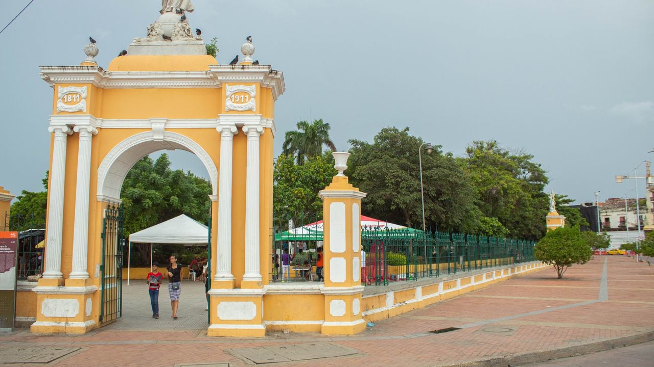 Parque Centenario en Cartagena