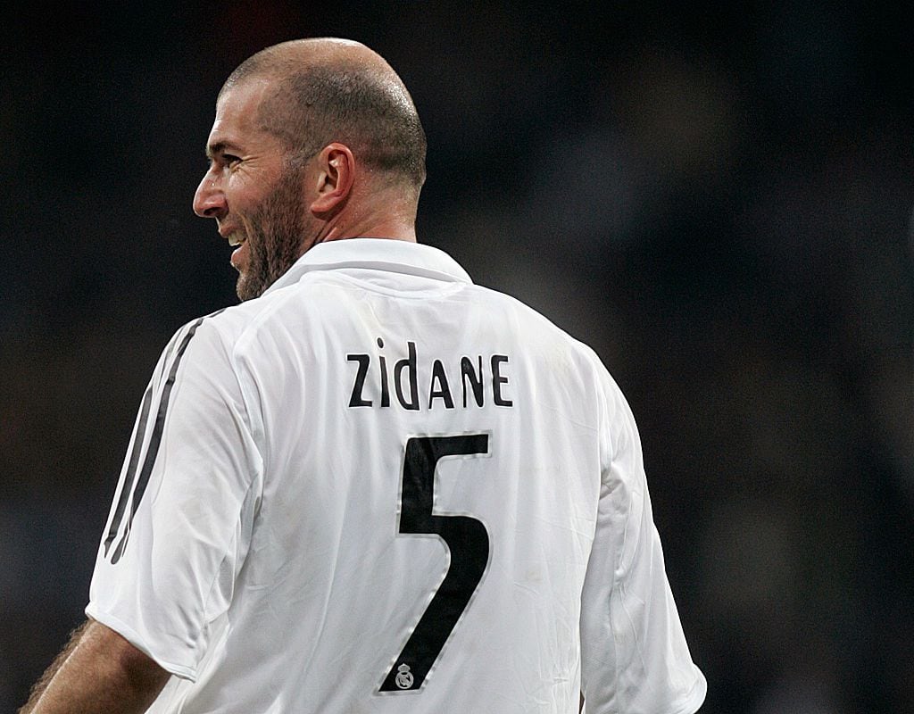 Zinedine Zidane en su etapa como jugador del Real Madrid.