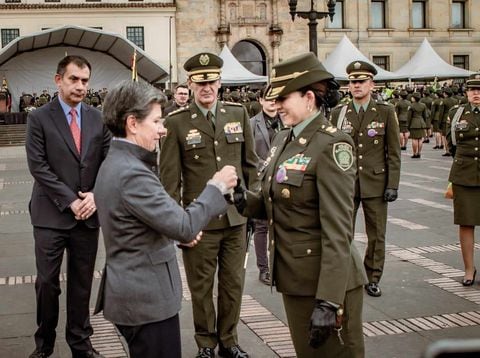 General Sandra Hernández tomó posesión como nueva comandante de la Policía de Bogotá
