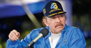  El presidente de Nicaragua, Daniel Ortega, con quien se debe negociar un acuerdo fronterizo y aún queda un pleito pendiente.