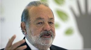 El mexicano Carlos Slim ya afronta una investigación penal en Colombia. 
