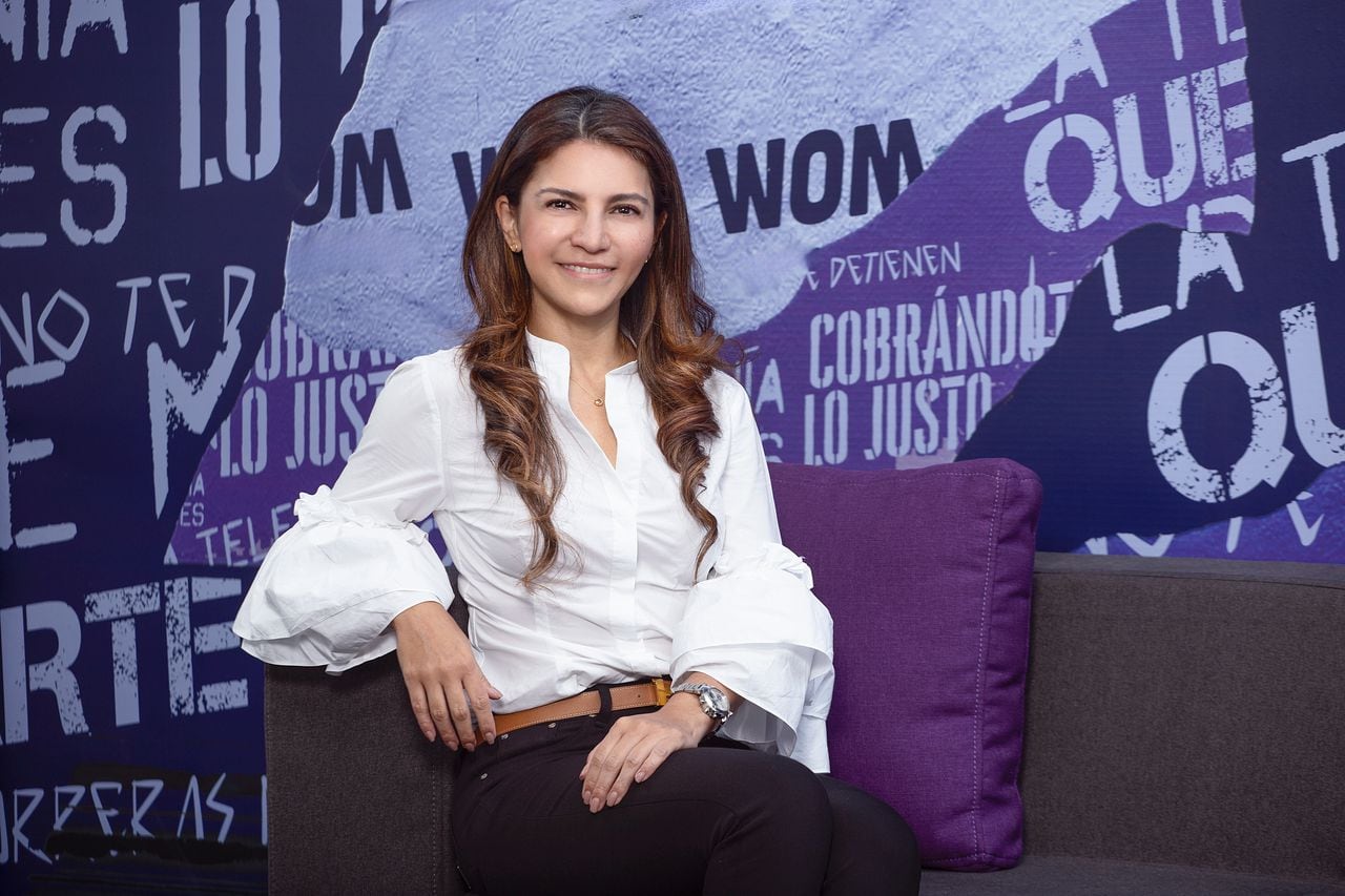 Sandra Quitián, vicepresidenta de Valor Humano de WOM Colombia