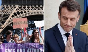 El presidente de Francia busca que el aborto sea parte de la Constitución del país.