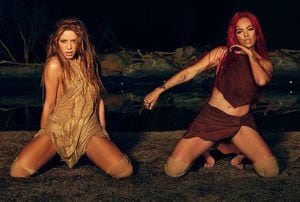Las artistas colombianas Shakira y Karol G, lanzarán el nuevo tema musical titulado 'TQG' el viernes 24 de febrero a las 00:00.