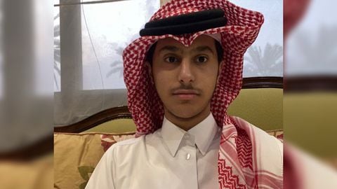 Af Jal Thani, príncipe árabe famoso en Qatar. Foto: Instagram @_afjalthanii1.