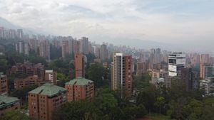 Panorámica de Medellín El Poblado