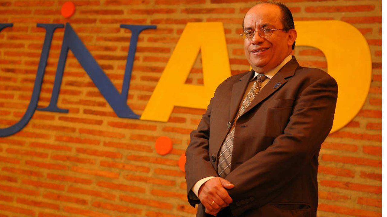 Jaime Alberto Leal, rector de la UNAD.
