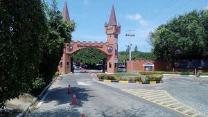 Colegio Británico, ubicado en la vía Barranquilla - Puerto Colombia