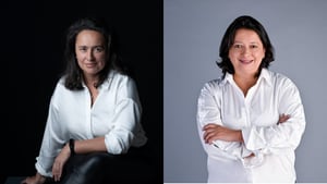 La presidente de Acemi, Paula Acosta y la directora ejecutiva de Gestarsalud, Carmen Eugenia Dávila.