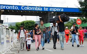 Reapertura de la frontera de la zona metropolitana de Cúcuta con Venezuela 
Puente Internacional Simón Bolívar