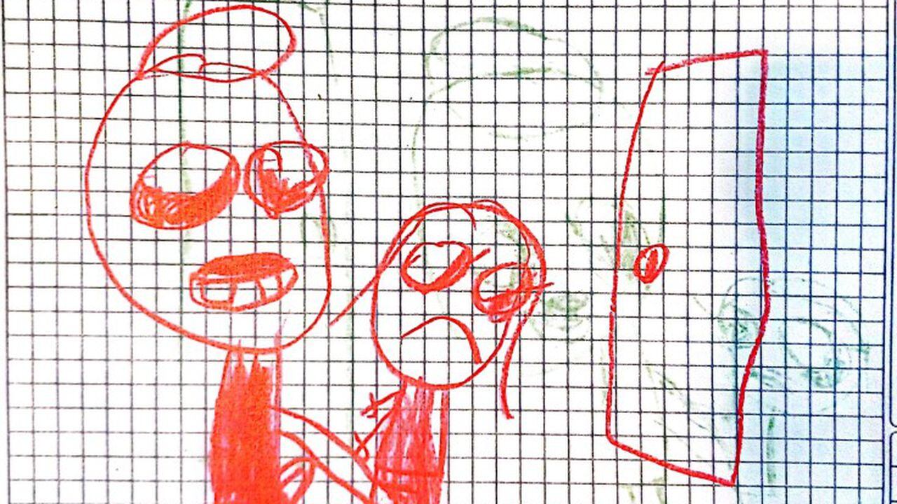 Gracias a un inocente dibujo, una niña pudo revelar que era víctima de abuso, el responsable sería su abuelastro