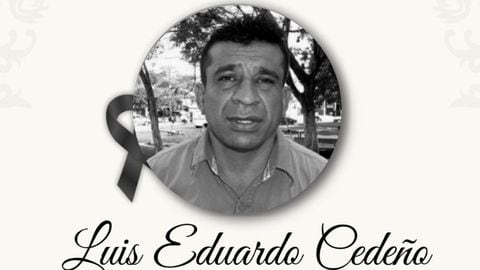 Concejal asesinado, Eduardo Cedeño García.