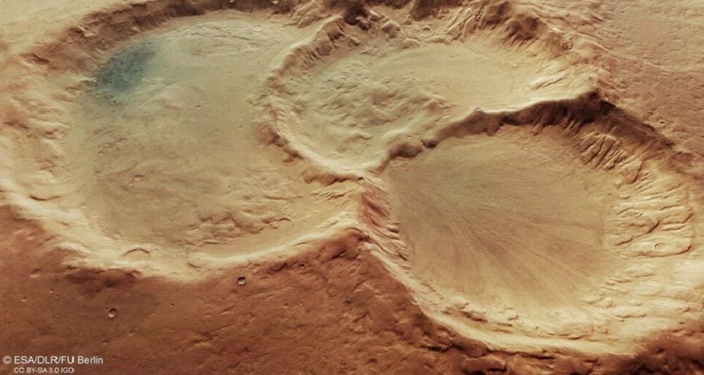 Cráteres de marte
