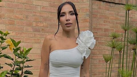 La influencer da atisbos de lo que podría ser su futuro vestido de novia. Foto: Instagram @luisafernandaw.