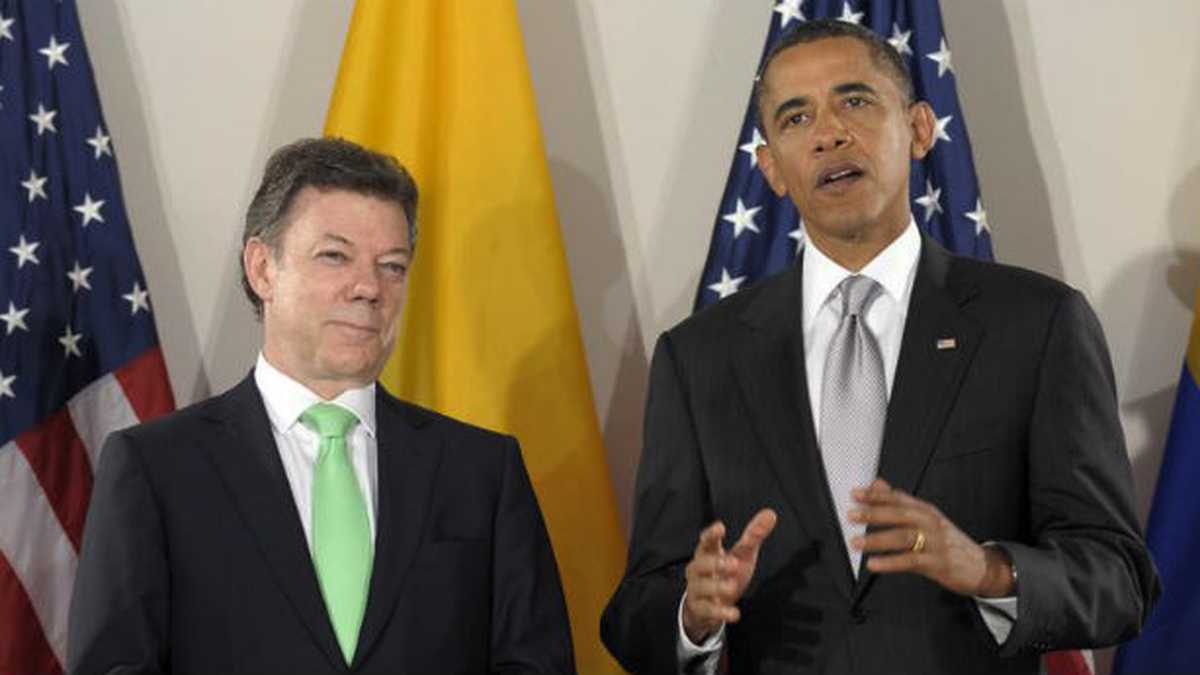 En la visita de Juan Manuel Santos a Washington, con motivo de los 15 años del Plan Colombia, Barack Obama anunció nuevos apoyos para lograr la paz en Colombia.