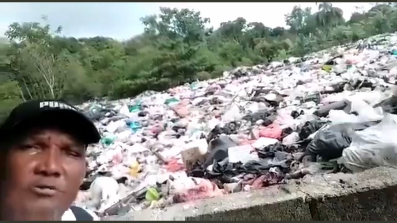 El sitio destinado para la recepción de residuos colapsó por lo que se llamó la atención sobre la situación que atraviesa esa región.