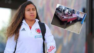 La casa de los papás de Leicy Santos, figura de la Selección Colombia Femenina, se inundó