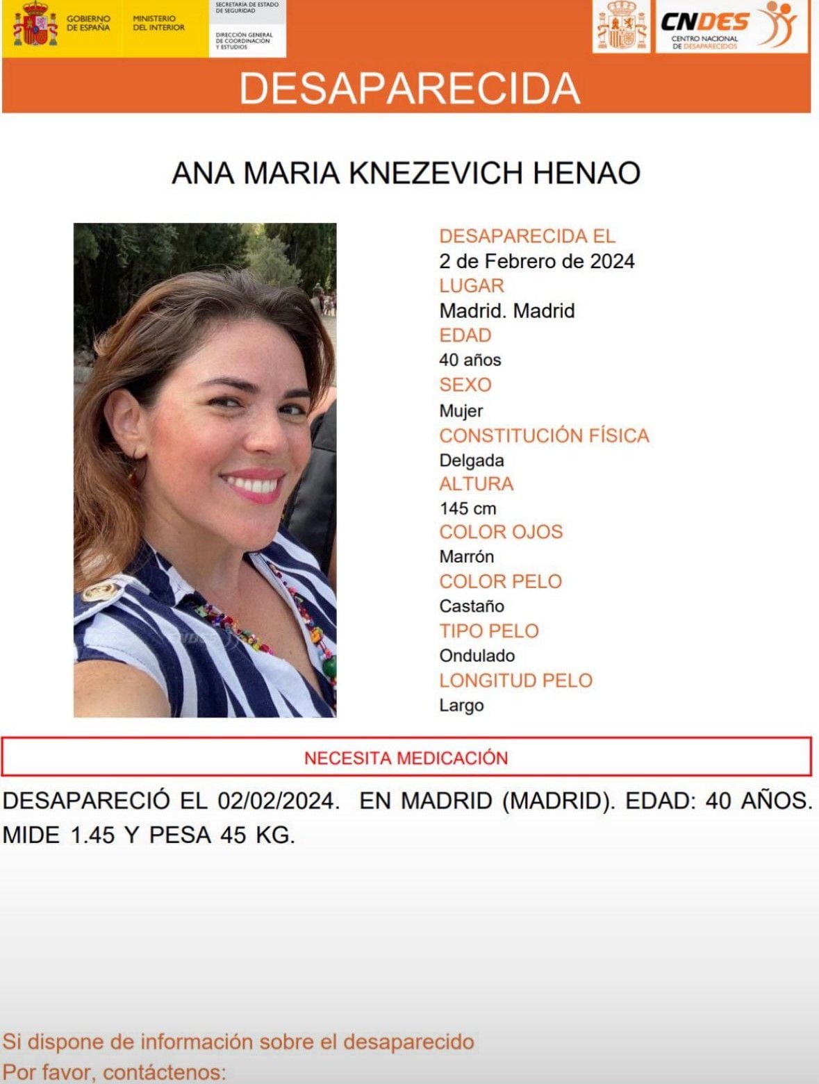 Ana María Knezevich Henao,