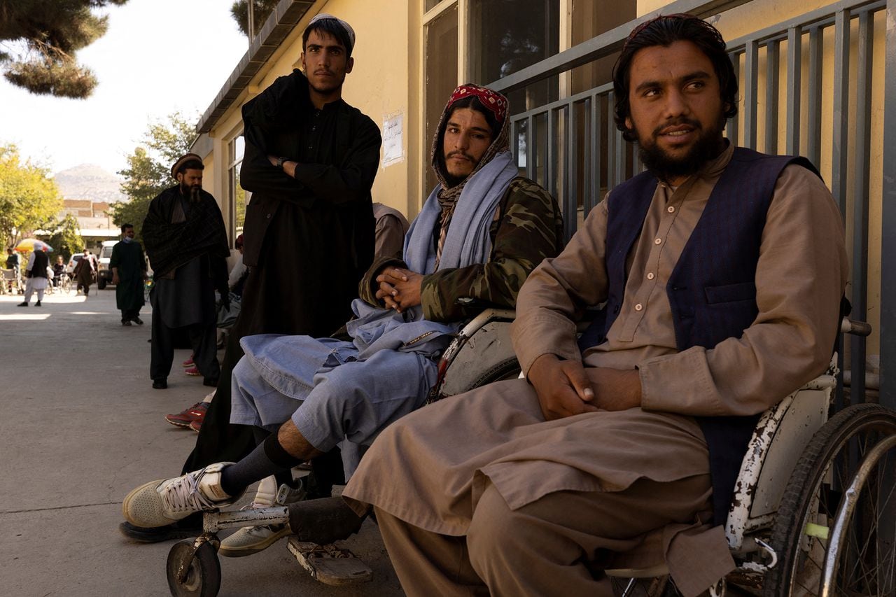 rostros miembros talibanes.