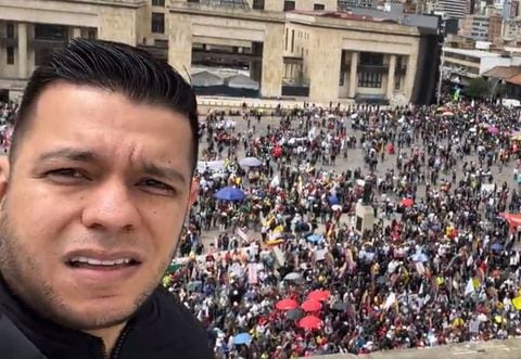 Jota Pe Hernández se refirió las marchas de este miércoles