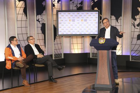 El presidente de la República, Gustavo Petro, presentó los resultados del estudio dela Sociedad Colombiana de Ingenieros.