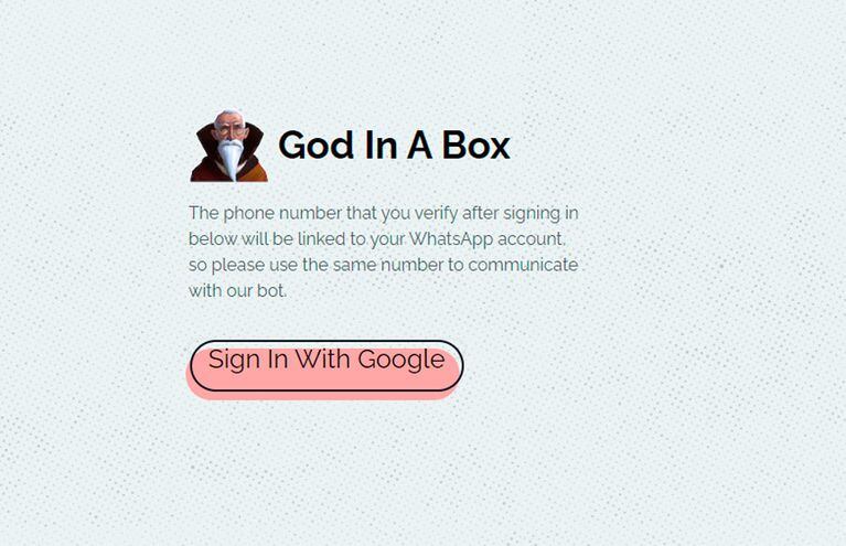 God in a Box es una herramienta que permite usar ChatGPT desde WhatsApp.