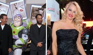 La actriz Pamela Anderson, un sex symbol de los años 90, afirmó que Tim Allen, quien hizo la voz de Buzzlightyear para la película Toy Story, le mostró sus genitales