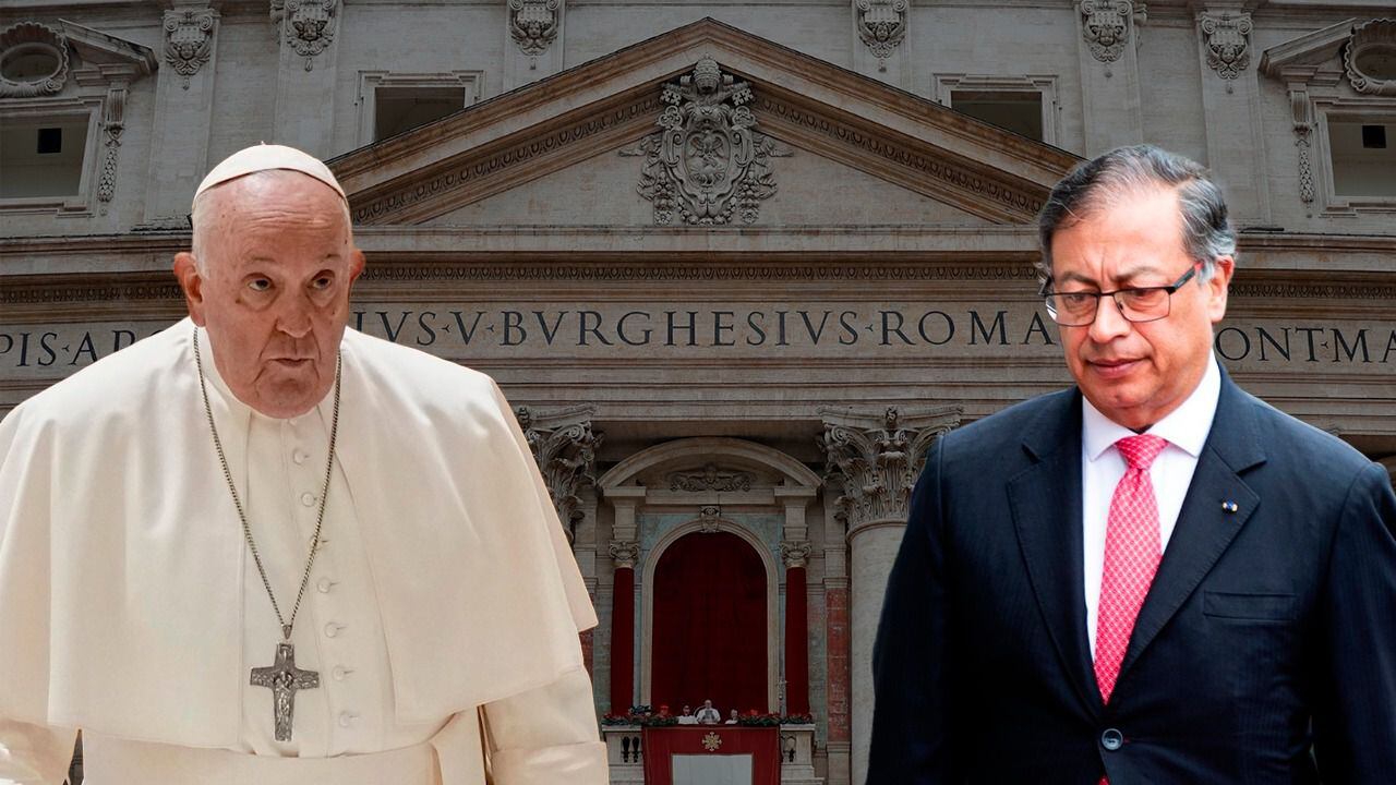 Presidente Petro se reunirá con el Papa Francisco en Ciudad del Vaticano.
