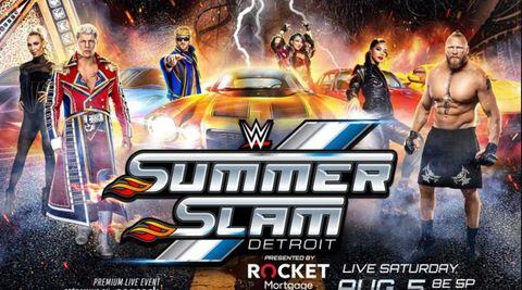 El sábado 5 de agosto se realizará SummerSlam en Detroit.