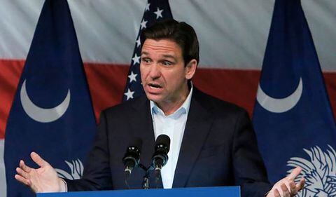 El gobernador de Florida, Ron DeSantis tuvo duras palabras contra Disney en una gira por Carolina del Sur