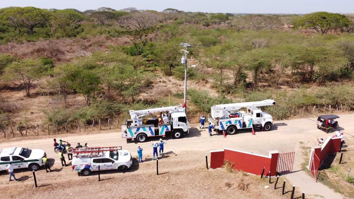 Hay cerca de 250 investigaciones penales por el robo de energía en Atlántico, Magdalena y La Guajira. Foto: Air-e