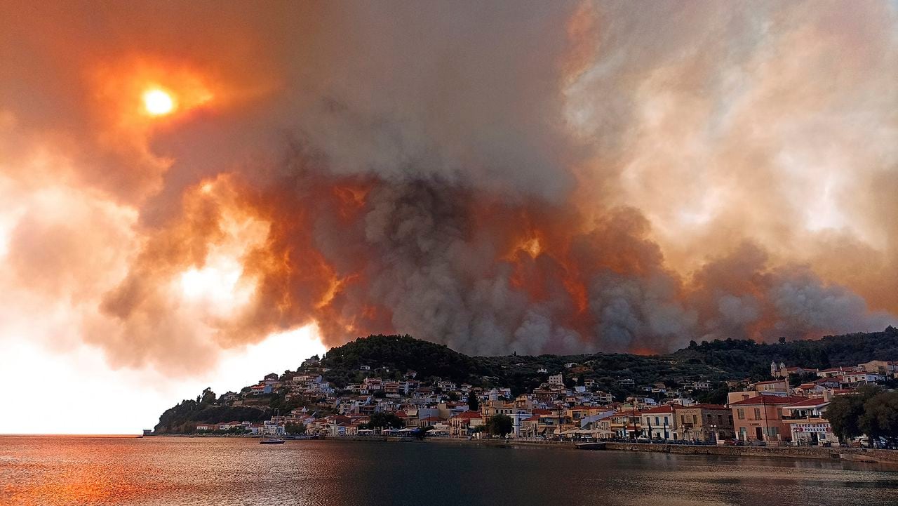 Incendios en Grecia y Turquía