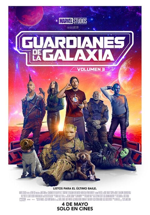 Cuando 'Guardianes de la galaxia Vol. 3' llegue a los cines el 4 de mayo, será la última vez que la audiencia vea a los Guardianes tal como los conocen. La nueva historia promete embarcar a los fans en una montaña rusa visual y emocional con el sello inconfundible de James Gunn.