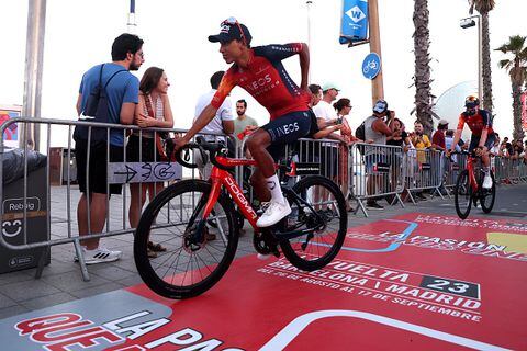 Egan Bernal es uno de los seis colombianos en comenzar la Vuelta a España.
