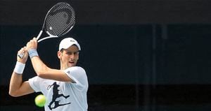 Novak Djokovic está empatado con Nadal y Federer en el número de Grand Slams ganados. Esta sería su oportunidad para aventajarlos, ya que Federer no participará. 