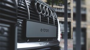 El Audi e-tron es el carro eléctrico más vendido en Colombia.