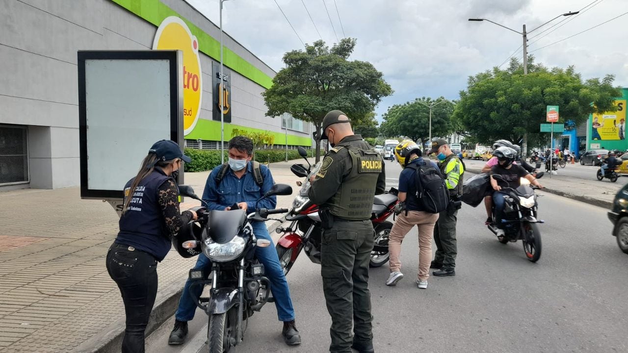 El hurto a motocicletas disminuyó en un 49 % en Cúcuta.
